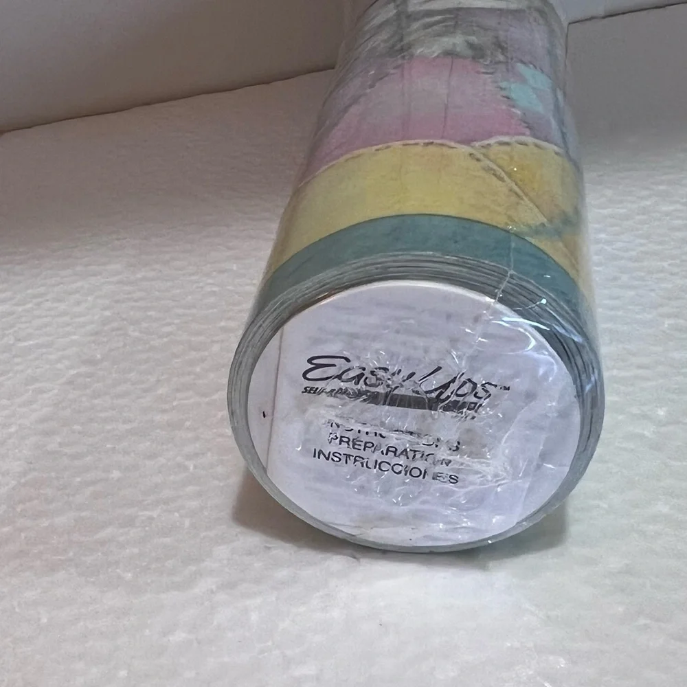 Village Easy Ups Self Adhesive Border Kitten Yarn Quilt Dog UK 1 Roll NIP